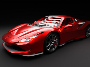 ferrari f8 3D-Modell