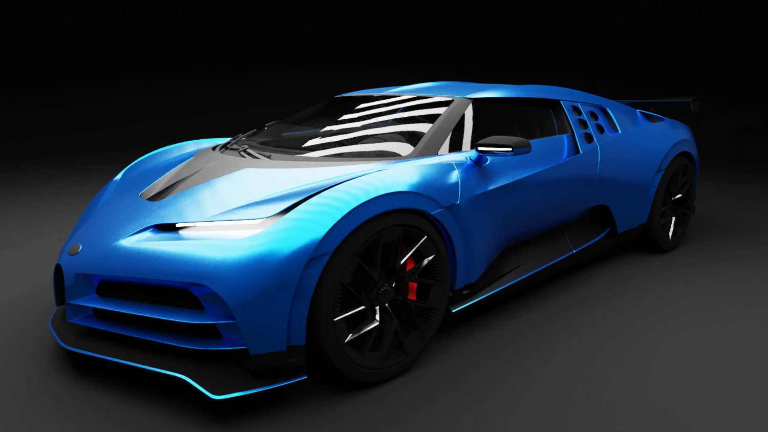 bugatti 110 3D Model .c4d .max .obj .3ds .fbx .stl .blend