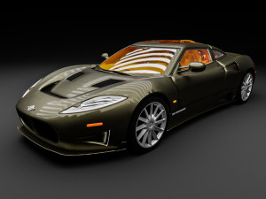 spyker c8 preliator 3D Model