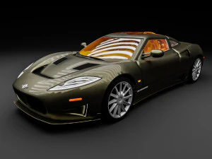 Preliador Spyker C8 Modelo 3D