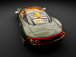 spyker c8 preliator 3D Model