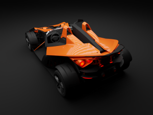 ktm x-bow r 3D Model