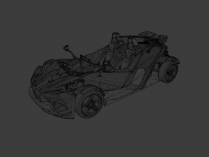 ktm x-bow r 3D Model