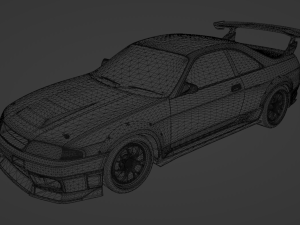 nissan r33 400r 3D 모델