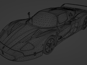 maserati mc12 3D Модель