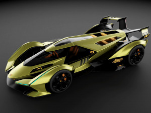 Lambo v12 Vision 3D Model