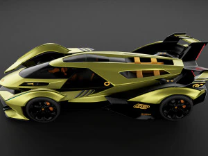 Lambo v12 Vision 3D Model