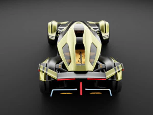 Lambo v12 Vision 3D Model