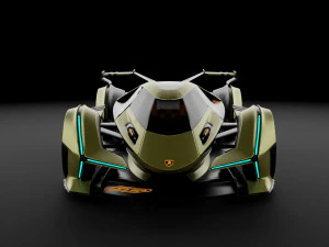 Lambo v12 Vision 3D Model