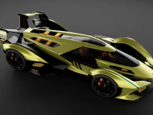 Lambo v12 Vision 3D Model