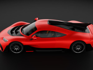 Mercedes AMG Project 1 3D 모델