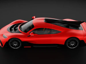 Mercedes AMG Project 1 3D Model