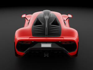 Mercedes AMG Project 1 3D 모델