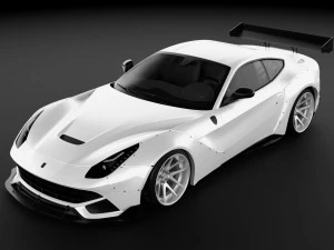 페라리 f12 3D 모델