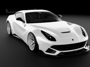Ferrari f12 3D 模型