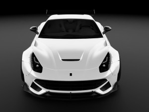 Ferrari f12 3D 模型