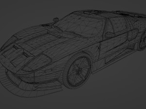 F0rd GT40 3D Модель