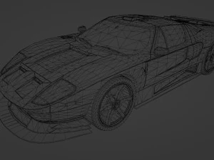 F0rd GT40 3D Model