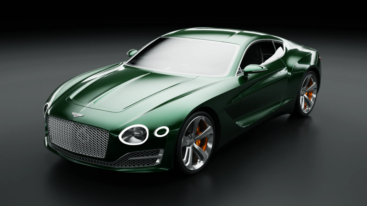 Bentley EXP 10 Speed 6 3D Model .c4d .max .obj .3ds .fbx .stl .blend 