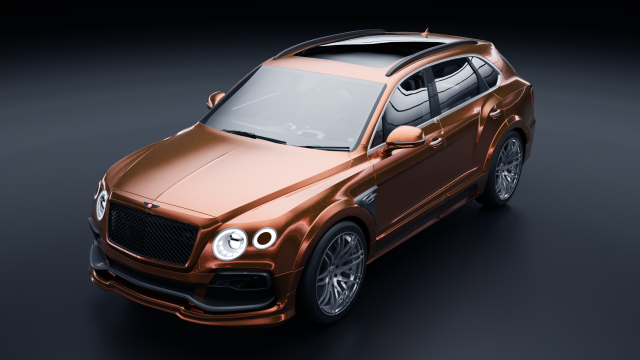Bentley Bentayga Startech Modelo 3D .c4d .max .obj .3ds .fbx .stl .blend 