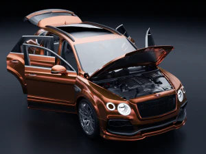 Bentley Bentayga Startech 3D Model