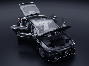 Mercedes GT63s 3D Model