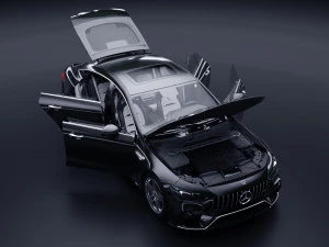 Mercedes GT63s 3D Model