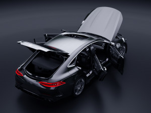 Mercedes GT63s 3D Model