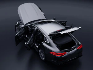 Mercedes GT63s 3D Model
