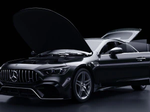 Mercedes GT63s 3D Model