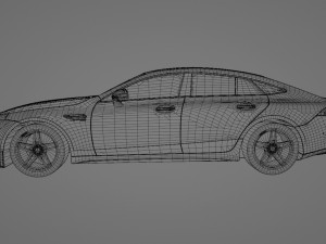 Mercedes GT63s 3D Model