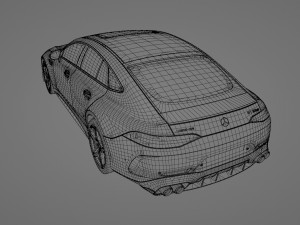 Mercedes GT63s 3D Model