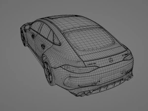 Mercedes GT63s 3D Model