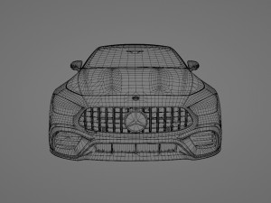 Mercedes GT63s 3D Model