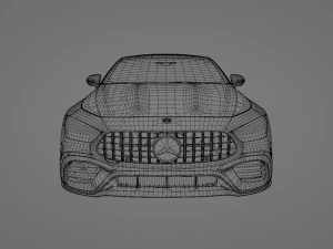 Mercedes GT63s 3D Model