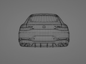 Mercedes GT63s 3D Model
