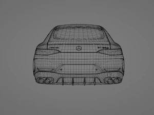 Mercedes GT63s 3D Model