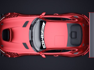 Mercedes AMG GT3 3D 모델
