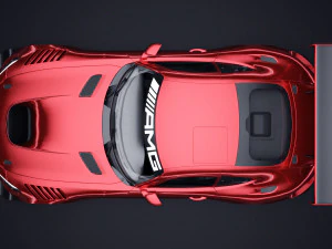Mercedes AMG GT3 3D Model