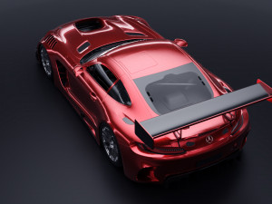 Mercedes AMG GT3 3D 모델