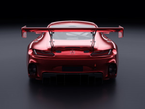 Mercedes AMG GT3 3D 모델
