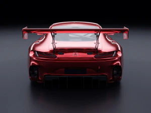 Mercedes AMG GT3 3D Model