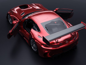 Mercedes AMG GT3 3D 모델