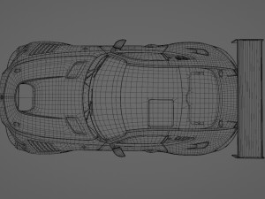 Mercedes AMG GT3 3D 모델