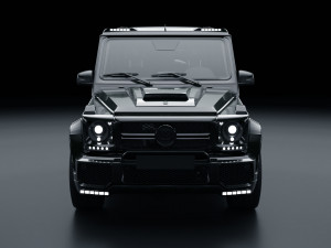 Mercedes G55 Brabus 3D Модель