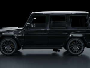 Mercedes G55 Brabus 3D Модель