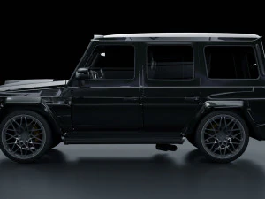Mercedes G55 Brabus 3D Model