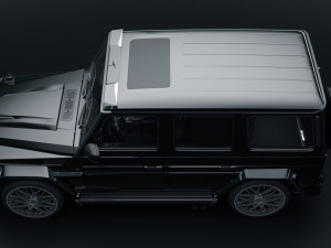 Mercedes G55 Brabus 3D Модель