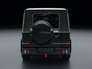 Mercedes G55 Brabus 3D Модель