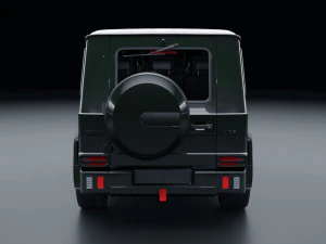 Mercedes G55 Brabus 3D Model